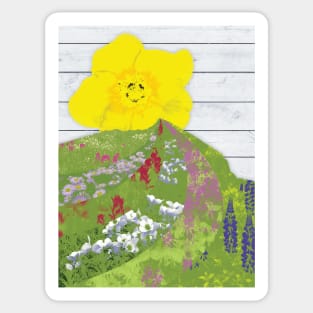 Crested Butte Wildflowers Sticker